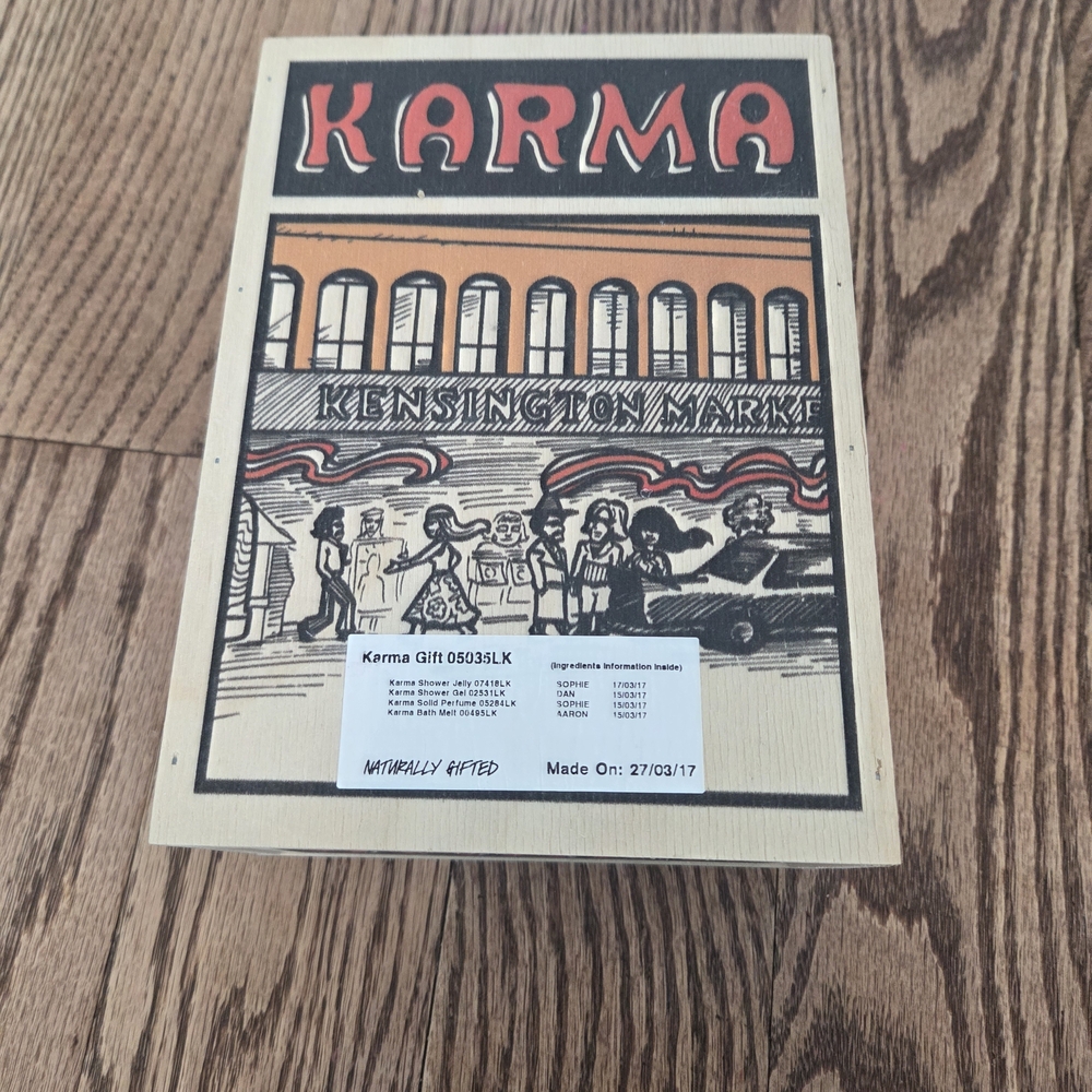 Lush Cosmetics -  2017 Limited Edition - Karma Wooden Box - Picture 3 of 8